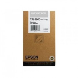 Original Epson Tintenpatrone schwarz light, light High-Capacity (C13T565900 C13T606900, T6069)