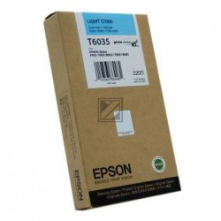Original Epson Tintenpatrone cyan light High-Capacity (C13T563500 C13T603500, T6035)