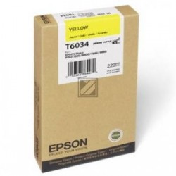 Original Epson Tintenpatrone gelb High-Capacity (C13T563400 C13T603400, T6034)
