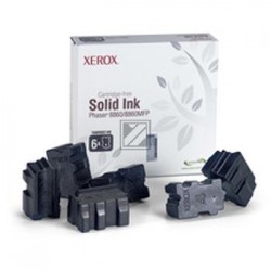 Original Xerox ColorStix schwarz 6-er Pack (108R00749 108R00820)