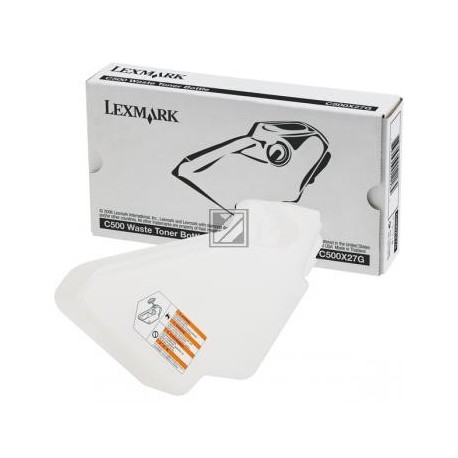 Original Lexmark Resttonerbehälter (C500X27G)