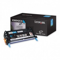 Original Lexmark Toner-Kartusche cyan High-Capacity (X560H2CG)