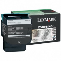 Original Lexmark Toner-Kartusche schwarz High-Capacity (C540H1KG)