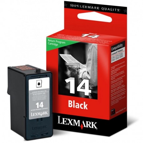 Original Lexmark Tintendruckkopf schwarz (0018C2080E 018C2080E 18C2080E, 14 14A)