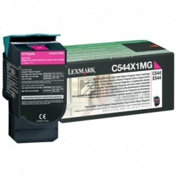 Original Lexmark Toner-Kartusche magenta High-Capacity plus (C544X1MG)