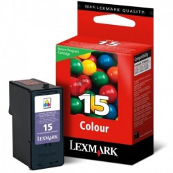 Original Lexmark Tintenpatrone 3-farbig (018C2110E 18C2110E, 15 15RP)
