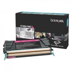 Original Lexmark Toner-Kit Return magenta (X746A1MG)