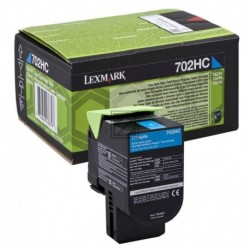 Original Lexmark Toner-Kit Return cyan High-Capacity (70C2HC0)