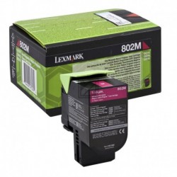 Original Lexmark Toner-Kit Return magenta (80C20M0, 802M)