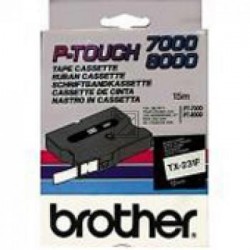 Brother Schriftbandkassette (15.4 m) schwarz/weiß (TX-231)