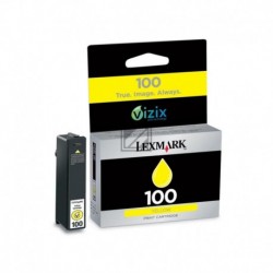 Original Lexmark Tintenpatrone gelb (14N0902E, 100)