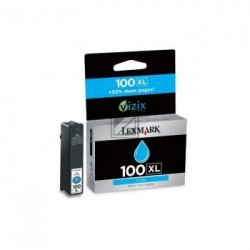Original Lexmark Tintenpatrone cyan High-Capacity (14N1069E, 100XL)