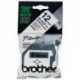 Brother Schriftbandkassette (8.0 m) schwarz/weiß (M-K231)