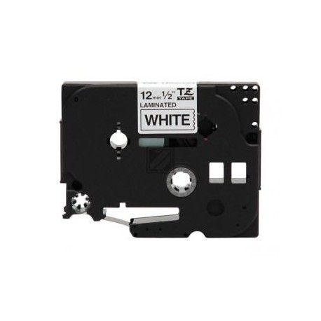 Brother Schriftbandkassette (8.0 m) weiß/schwarz (TZE-315)