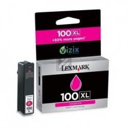 Original Lexmark Tintenpatrone magenta High-Capacity (14N1070E, 100XL)