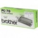 Original Brother Mehrfachkassette + 1 Thermo-Transfer-Rolle schwarz (27717 PC-70)