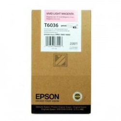 Original Epson Tintenpatrone magenta light High-Capacity (C13T603600, T6036)