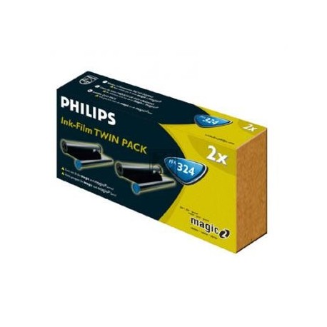Original Philips Thermo-Transfer-Rolle schwarz 2-er Pack (PFA-324)