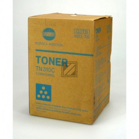 Original Minolta Toner-Kit cyan (4053-703-000 4053703 TN-310C)