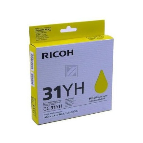 Original Ricoh Gel-Kartuschen gelb (405704)