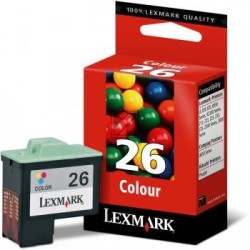Original Lexmark Tintenpatrone farbig High-Capacity (10N0026, 26)