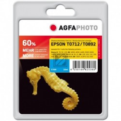 Kompatibel Agfaphoto Tintenpatrone cyan (APET071_T089CD)