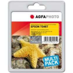 Kompatibel Agfaphoto Tintenpatrone gelb cyan cyan light magenta magenta light schwarz (APET048SETD)
