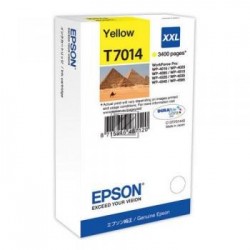Original Epson Tintenpatrone gelb High-Capacity plus (C13T70144010, T7014)