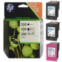 Original Hewlett Packard Tintenpatrone cyan/gelb/magenta 2x schwarz High-Capacity (SD518AE, 301)