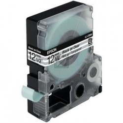 Epson Schriftbandkassette (9.0 m) schwarz/transparent (C53S625407, LC-4TBN9)