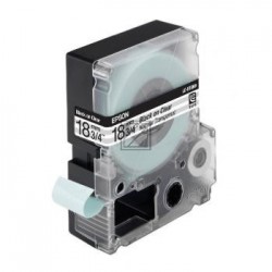 Epson Schriftbandkassette (9.0 m) schwarz/transparent (C53S626406, LC-5TBN9)