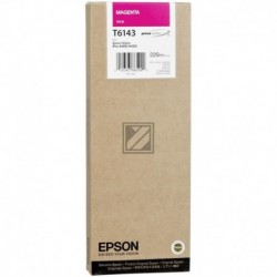 Original Epson Tintenpatrone magenta High-Capacity (C13T614300, T6143)