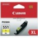 Original Canon Tintenpatrone gelb High-Capacity (6446B001, CLI-551YXL)