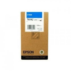 Original Epson Tintenpatrone cyan High-Capacity (C13T614200, T6142)