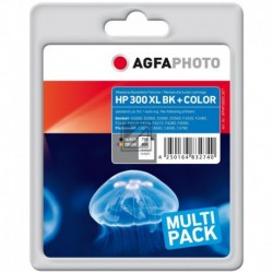 Refill Agfaphoto Tintendruckkopf cyan/gelb/magenta schwarz (APHP300XLSET)