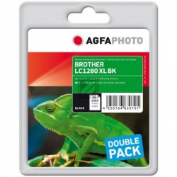 Kompatibel Agfaphoto Tintenpatrone 2x schwarz (APB1280XLBDUOD)